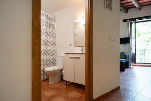 Ένα μπάνιο στο Apartamentos Mercado Central