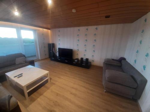Μια τηλεόραση ή/και κέντρο ψυχαγωγίας στο Apartment am Dülmen