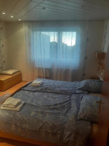 Ένα ή περισσότερα κρεβάτια σε δωμάτιο στο Apartment am Dülmen