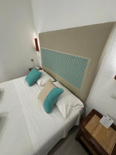 Ένα ή περισσότερα κρεβάτια σε δωμάτιο στο Hotel Da Cecco