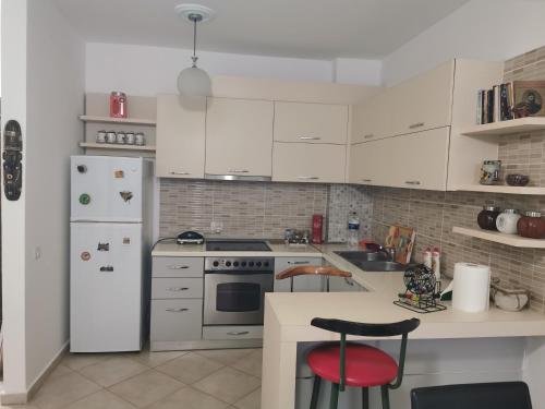 Dapur atau dapur kecil di Luna Mare Apt