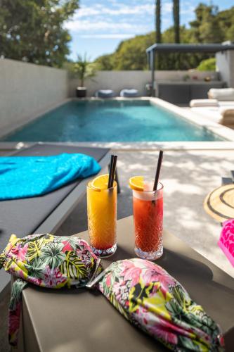 Πισίνα στο ή κοντά στο Apartments Belic with pool