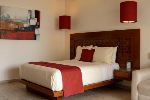 Katil atau katil-katil dalam bilik di Hotel Blater