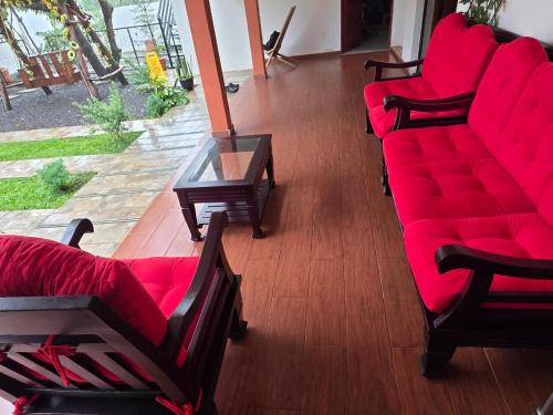 Zona de estar de SimpleSerenity Country House