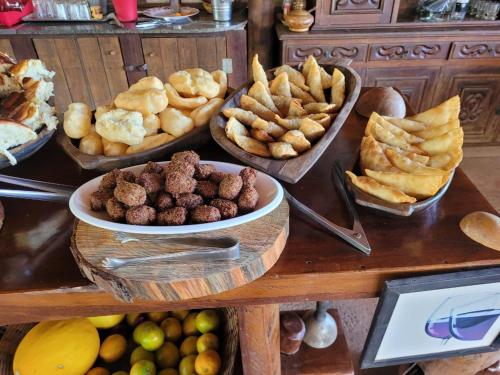Makanan di atau berdekatan penginapan di ladang