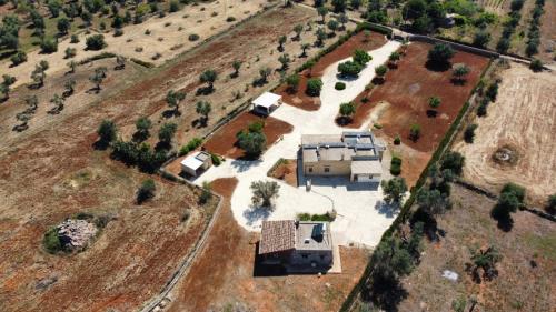 Άποψη από ψηλά του Trullo Totoli Gallipoli Salento