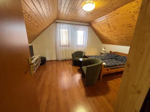 Posezení v ubytování Apartmany Judita Kissová