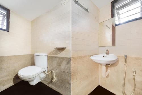 Ένα μπάνιο στο Hotel O Singanallur Coimbatore
