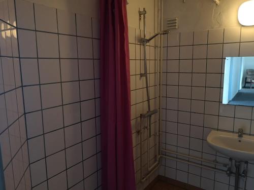 Koupelna v ubytování Frederiksværk Camping & Hostel