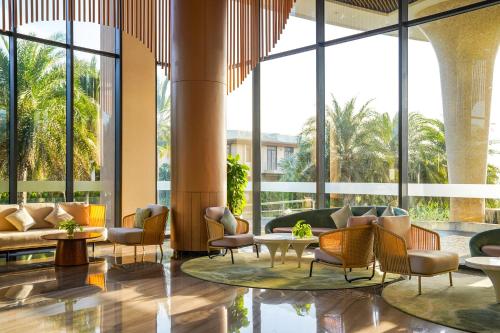 Χώρος καθιστικού στο La Vie Villa Wyndham Garden Cam Ranh
