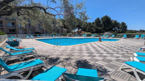 Πισίνα στο ή κοντά στο Harmonie des Thermes