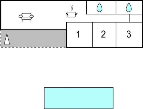 a diagram of a periodic table with a ruler at Gorgeous Home In Tourrettes in Tourrettes