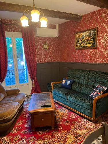 Χώρος καθιστικού στο Capescrown lodge