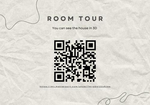 a picture of a qr code with a room turn sign at 和氣会々野方 Wakiaiai Nogata in Tokyo