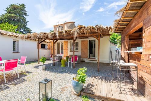 La Colombette - climatisée avec piscine