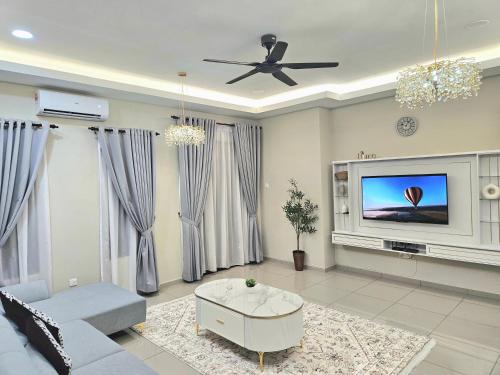 Μια τηλεόραση ή/και κέντρο ψυχαγωγίας στο Adam Homestay