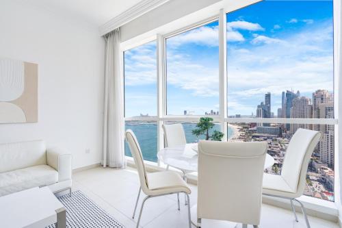 JBR Home with incredible View & Private Beach