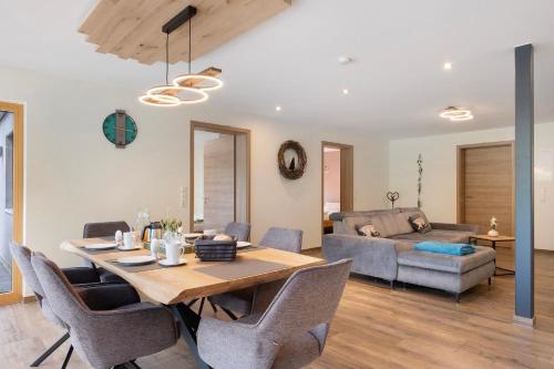 Χώρος καθιστικού στο Appartment Waldblick Mühlenbach