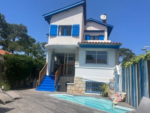 Villa 250m from beach, Moulleau village Arcachon