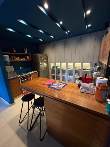 Kuchyň nebo kuchyňský kout v ubytování Fey Townhouse