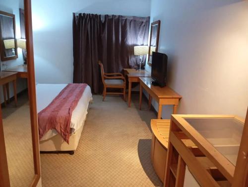 Postel nebo postele na pokoji v ubytování Self Room Al-Malaz