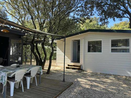Mobil-home sud ardeche 6 personnes avec clim