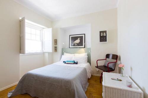 En eller flere senge i et værelse på Castle holidays - Casa Maria d bidos