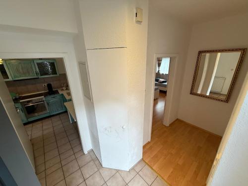 Кухня или мини-кухня в Unterkunft 20 Feld Str
