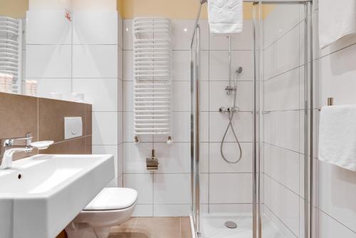 Kúpeľňa v ubytovaní Spa & Wellness Hotel Diament Ustroń