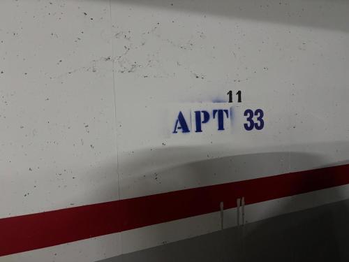 a sign on the side of a boat at Nautilus in Carboneras