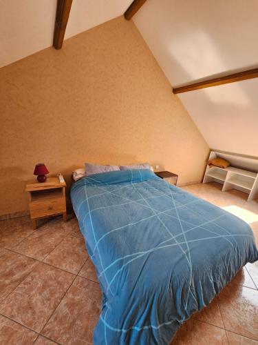 Postel nebo postele na pokoji v ubytování Maison Sérénité