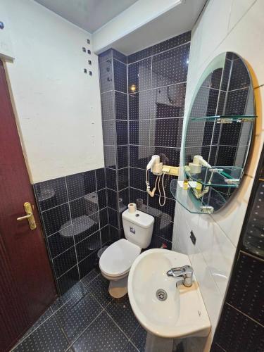 Koupelna v ubytování Bella Donna Hotel
