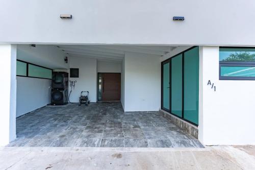 a view of the inside of a building at Renovated 3 BR House in Dorado del Mar in Dorado