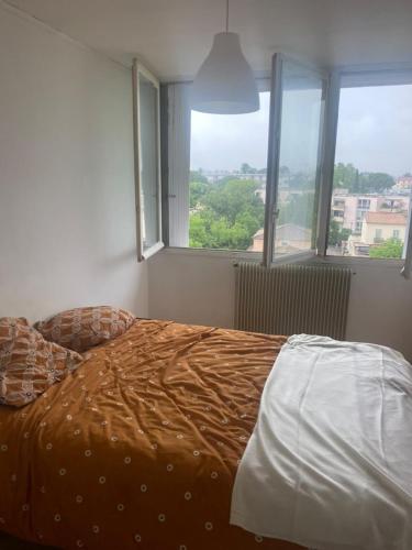 Photo de la galerie de l'établissement Appartement lumineux avec vue - Centre Montpellier, à Montpellier