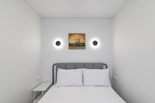 Postel nebo postele na pokoji v ubytování Apartment Lampėdis by Polo Apartments