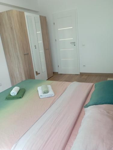 Postel nebo postele na pokoji v ubytování Pitters Home Șelimbăr-Sibiu