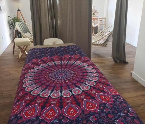 Postel nebo postele na pokoji v ubytování Loft Nature & Bien-Être