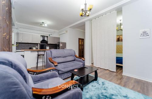 Zona d'estar a Great studio apartment