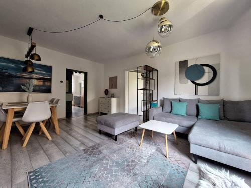 Χώρος καθιστικού στο La Vida appartment 1