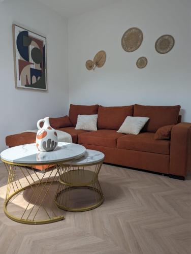 Posezení v ubytování Sirius 3 - Superbe appartement centre ville pour 4 Personnes