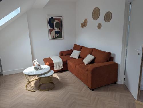 Posezení v ubytování Sirius 3 - Superbe appartement centre ville pour 4 Personnes