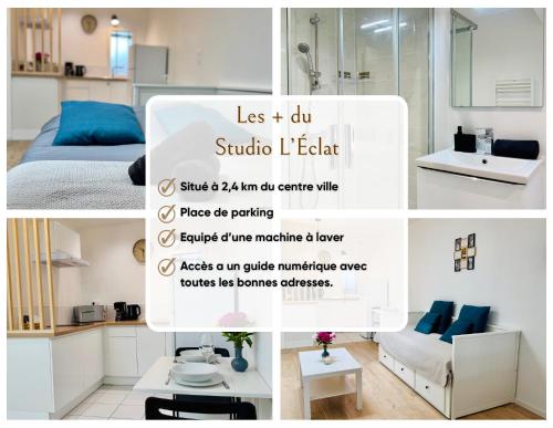 Fotografie z fotogalerie ubytování Studio L'Éclat - Parking - Machine à laver & Wifi v destinaci Troyes