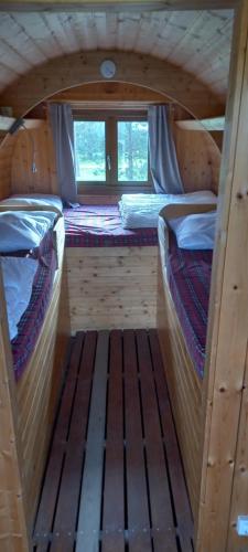Postel nebo postele na pokoji v ubytování Camping La Maltournée