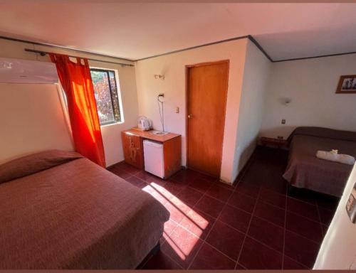 Cama o camas de una habitación en Chez Jérôme