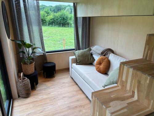 Setusvæði á Tiny House in the Nature of Bruges