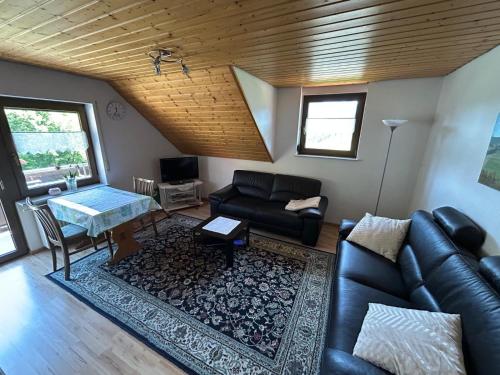 Ruang duduk di Haus Panoramablick