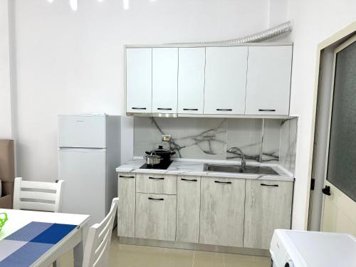Kuchyň nebo kuchyňský kout v ubytování Shell home golem 2