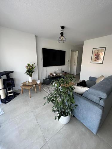 Appartement calme avec vue lac