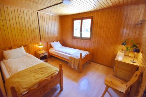 Postel nebo postele na pokoji v ubytování Le Cabanon