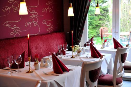En restaurant eller et andet spisested på Hotel Ostseeland